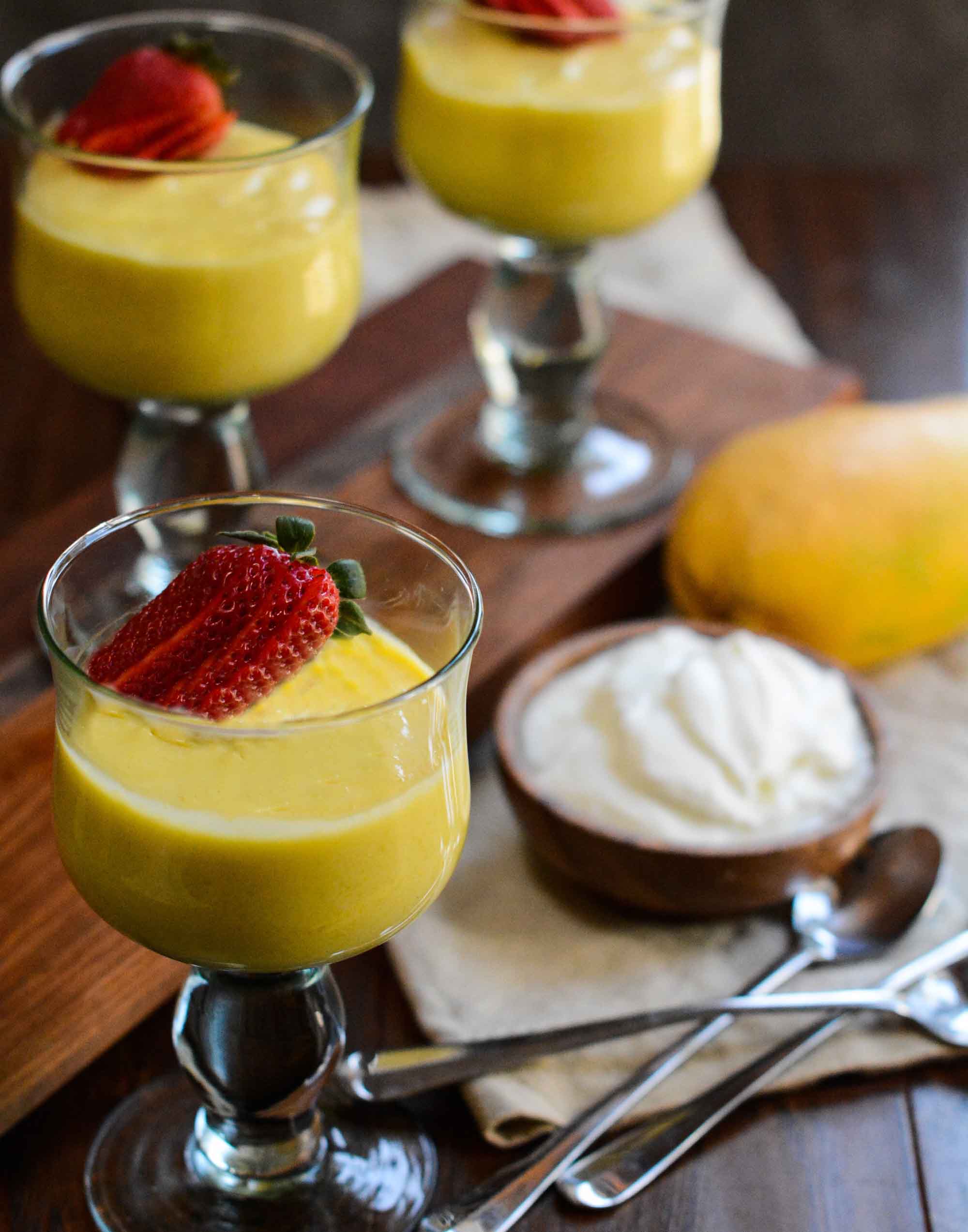 Creamy Mango Mousse – Elemental Custard