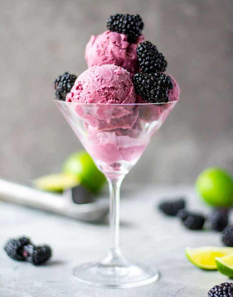 blackberry gelato