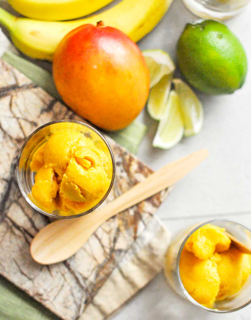 Mango Lime softserve N'ice cream